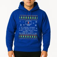 SQL Santa Claus Database Clause Developer Code DB Programmer  Hoodie
