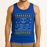 SQL Santa Claus Database Clause Developer Code DB Programmer  Tank Top