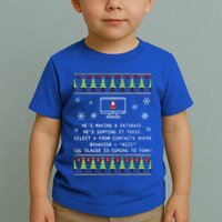SQL Santa Claus Database Clause Developer Code DB Programmer  Toddler T-Shirt