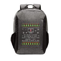 SQL Santa Claus Database Clause Developer Code DB Programmer  Vector Backpack