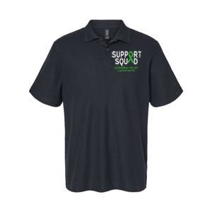 Support Squad Cerebral Palsy Awareness Month Cp Green Ribbon Softstyle Adult Sport Polo