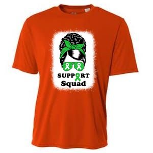 Support Squad Cerebral Palsy Awareness Afro Black Mom Meaningful Gift Cooling Performance Crew T-Shirt