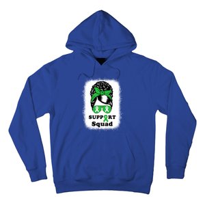 Support Squad Cerebral Palsy Awareness Afro Black Mom Meaningful Gift Hoodie