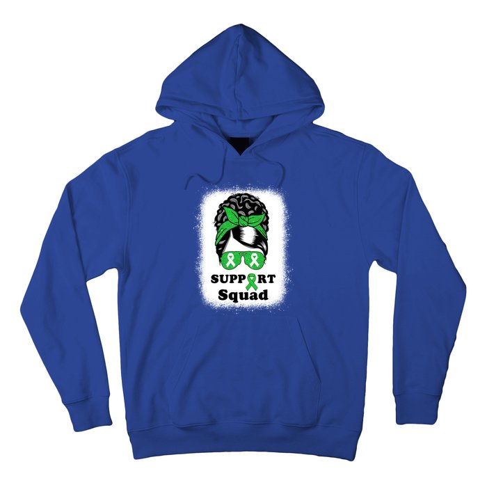 Support Squad Cerebral Palsy Awareness Afro Black Mom Meaningful Gift Hoodie