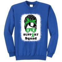 Support Squad Cerebral Palsy Awareness Afro Black Mom Meaningful Gift Sweatshirt