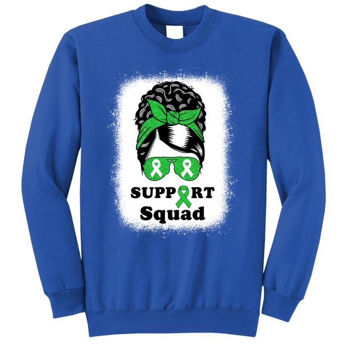 Support Squad Cerebral Palsy Awareness Afro Black Mom Meaningful Gift Sweatshirt