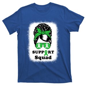 Support Squad Cerebral Palsy Awareness Afro Black Mom Meaningful Gift T-Shirt