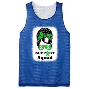 Support Squad Cerebral Palsy Awareness Afro Black Mom Meaningful Gift Mesh Reversible Basketball Jersey Tank