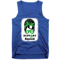 Support Squad Cerebral Palsy Awareness Afro Black Mom Meaningful Gift Tank Top