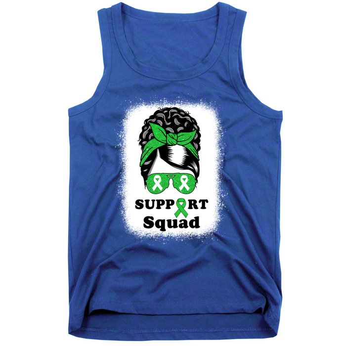 Support Squad Cerebral Palsy Awareness Afro Black Mom Meaningful Gift Tank Top