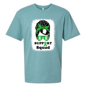 Support Squad Cerebral Palsy Awareness Afro Black Mom Meaningful Gift Sueded Cloud Jersey T-Shirt