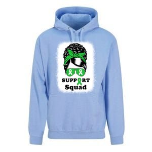 Support Squad Cerebral Palsy Awareness Afro Black Mom Meaningful Gift Unisex Surf Hoodie