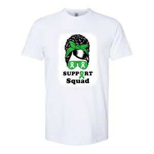 Support Squad Cerebral Palsy Awareness Afro Black Mom Meaningful Gift Softstyle CVC T-Shirt