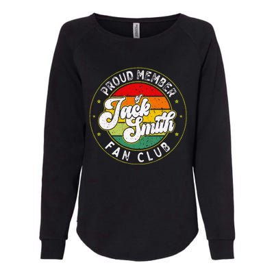 Support Special Counsel Mr Jack Smith Fan Club Retro Vintage Womens California Wash Sweatshirt