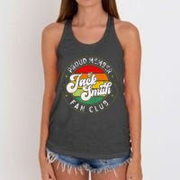 Support Special Counsel Mr Jack Smith Fan Club Retro Vintage Women's Knotted Racerback Tank