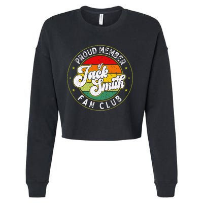 Support Special Counsel Mr Jack Smith Fan Club Retro Vintage Cropped Pullover Crew