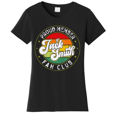 Support Special Counsel Mr Jack Smith Fan Club Retro Vintage Women's T-Shirt