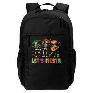 Sugar Skull Cinco De Mayo Skull Mexican Fiesta Daily Commute Backpack