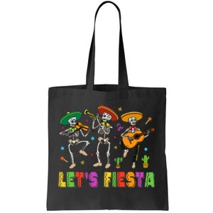 Sugar Skull Cinco De Mayo Skull Mexican Fiesta Tote Bag