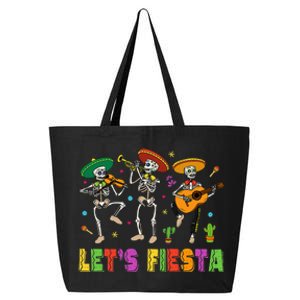 Sugar Skull Cinco De Mayo Skull Mexican Fiesta 25L Jumbo Tote