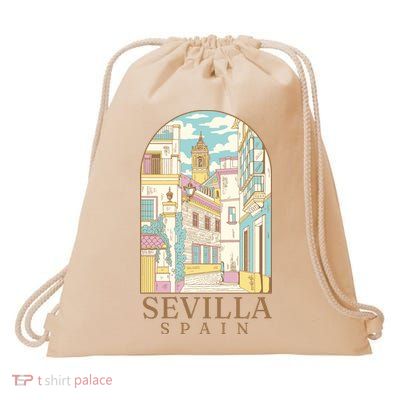 Sevilla Spain City Drawstring Bag