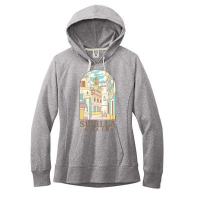 Sevilla Spain City Women's Fleece Hoodie