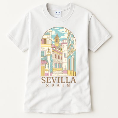 Sevilla Spain City Tall T-Shirt