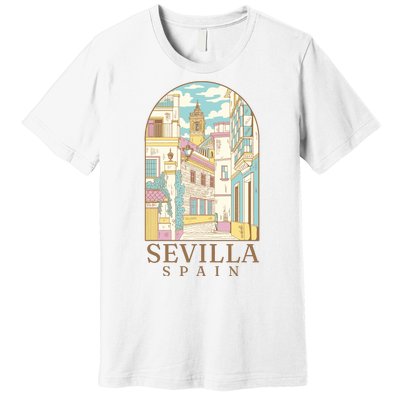 Sevilla Spain City Premium T-Shirt