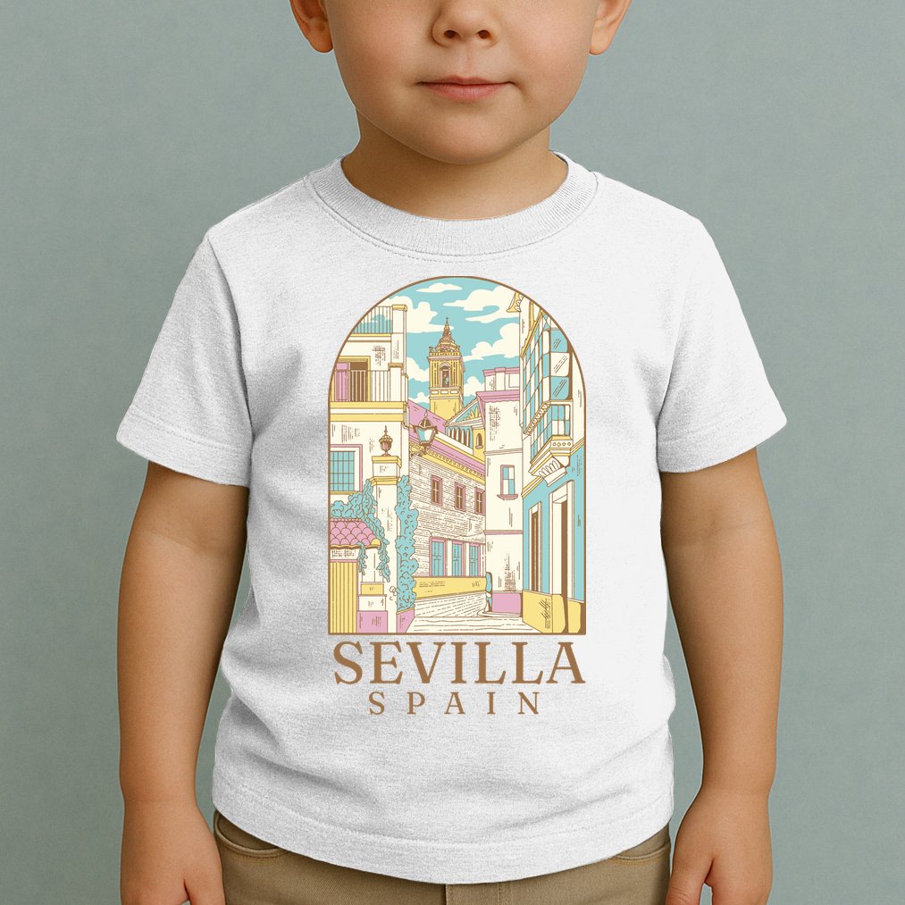 Sevilla Spain City Toddler T-Shirt