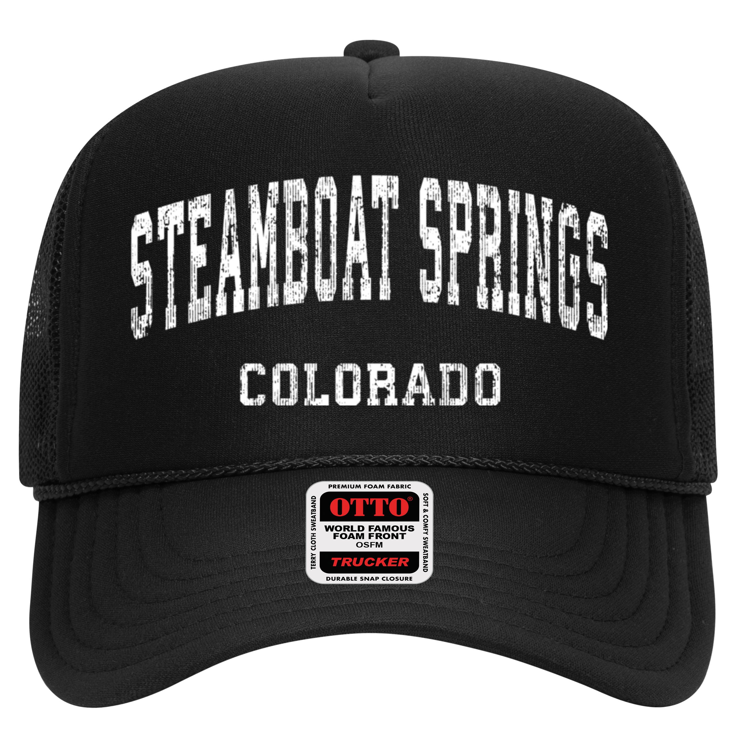 Steamboat Springs Colorado Co Vintage Varsity Sports Hat