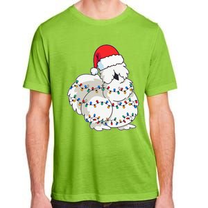 Silkie Silky Chicken Funny Christmas Adult ChromaSoft Performance T-Shirt