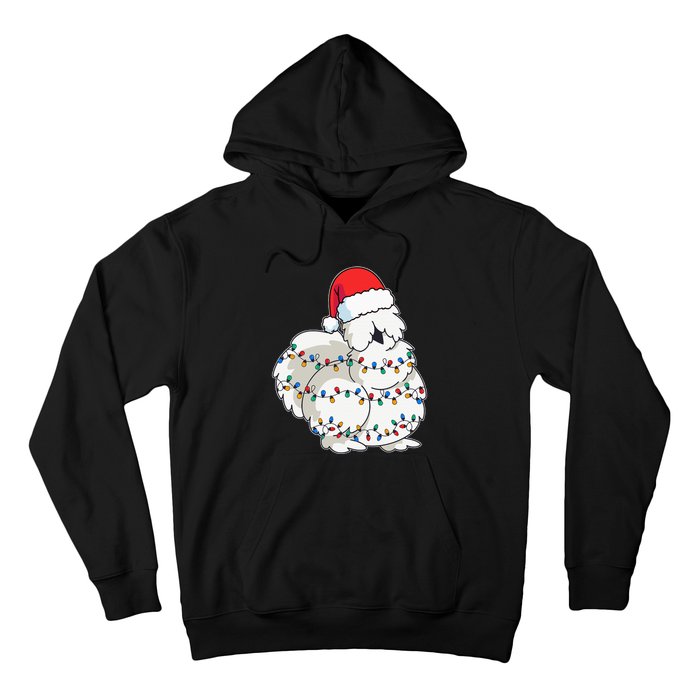 Silkie Silky Chicken Funny Christmas Hoodie