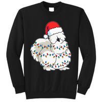 Silkie Silky Chicken Funny Christmas Sweatshirt