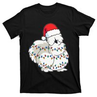 Silkie Silky Chicken Funny Christmas T-Shirt