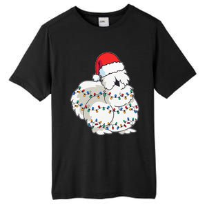 Silkie Silky Chicken Funny Christmas Tall Fusion ChromaSoft Performance T-Shirt