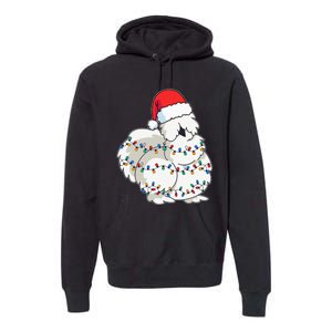 Silkie Silky Chicken Funny Christmas Premium Hoodie