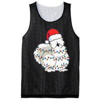 Silkie Silky Chicken Funny Christmas Mesh Reversible Basketball Jersey Tank