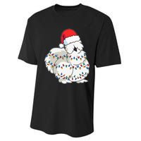 Silkie Silky Chicken Funny Christmas Performance Sprint T-Shirt