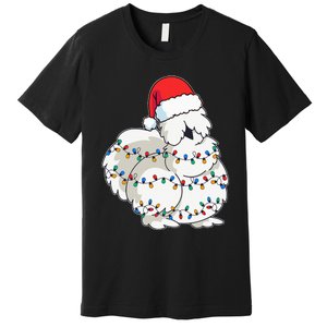 Silkie Silky Chicken Funny Christmas Premium T-Shirt