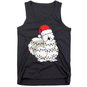 Silkie Silky Chicken Funny Christmas Tank Top