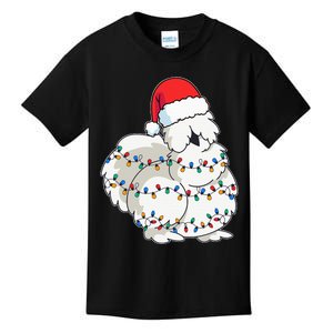 Silkie Silky Chicken Funny Christmas Kids T-Shirt