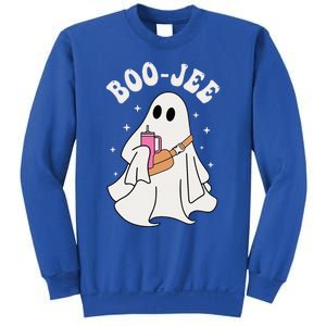 Spooky Season Cute Ghost Halloween Costume Boujee BooJee Sweatshirt