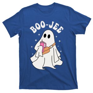 Spooky Season Cute Ghost Halloween Costume Boujee BooJee T-Shirt