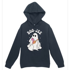 Spooky Season Cute Ghost Halloween Costume Boujee BooJee Urban Pullover Hoodie