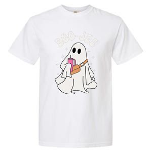 Spooky Season Cute Ghost Halloween Costume Boujee BooJee Garment-Dyed Heavyweight T-Shirt