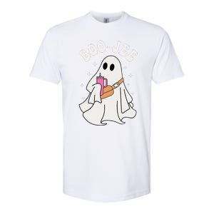 Spooky Season Cute Ghost Halloween Costume Boujee BooJee Softstyle CVC T-Shirt