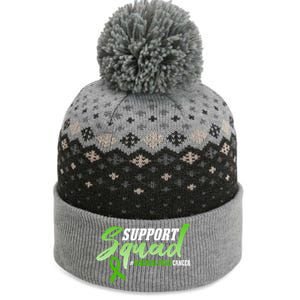 Support Squad Cerebral Palsy Cancer Survivors Ribbon Gift The Baniff Cuffed Pom Beanie