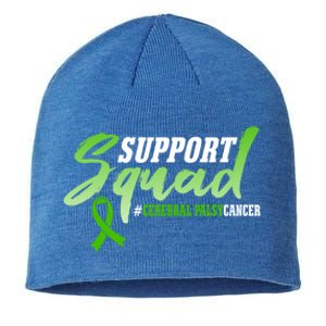 Support Squad Cerebral Palsy Cancer Survivors Ribbon Gift Sustainable Beanie