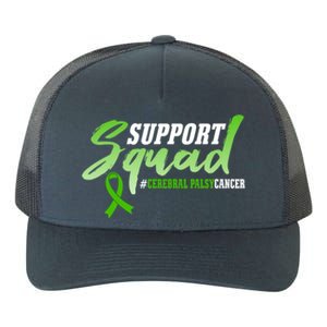 Support Squad Cerebral Palsy Cancer Survivors Ribbon Gift Yupoong Adult 5-Panel Trucker Hat