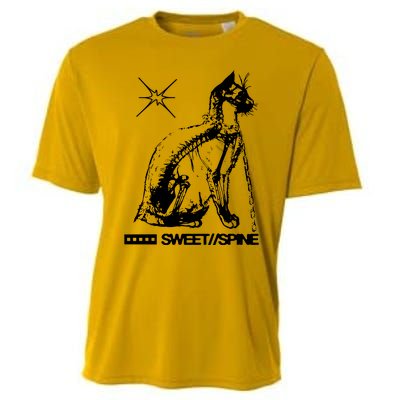 Sweet Spine Cat Cooling Performance Crew T-Shirt